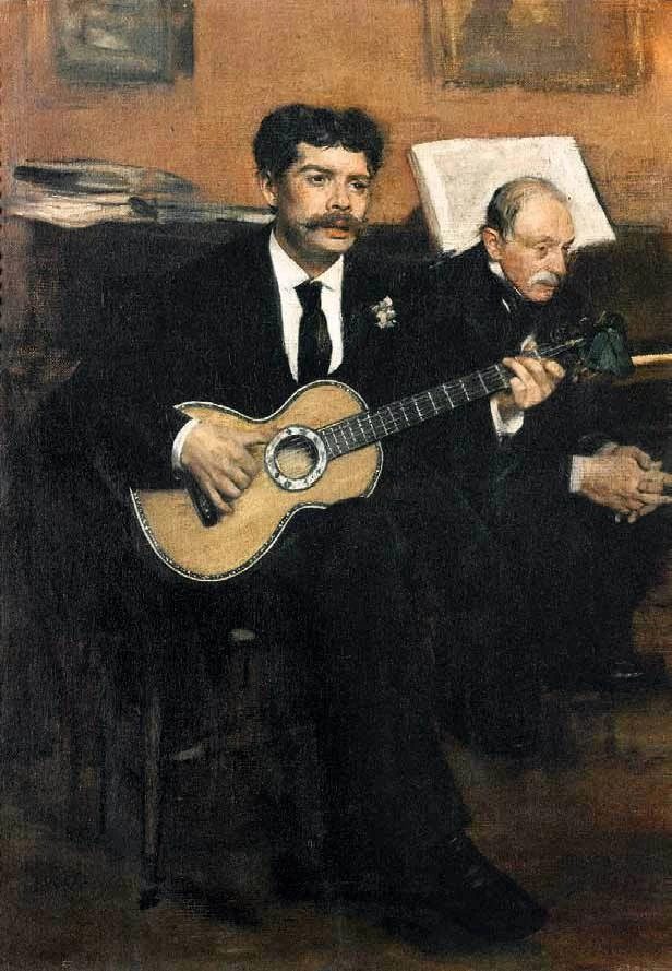 Ritratto di Lorenzo Pagans e Auguste Degas - Musée d'Orsay, Paris
